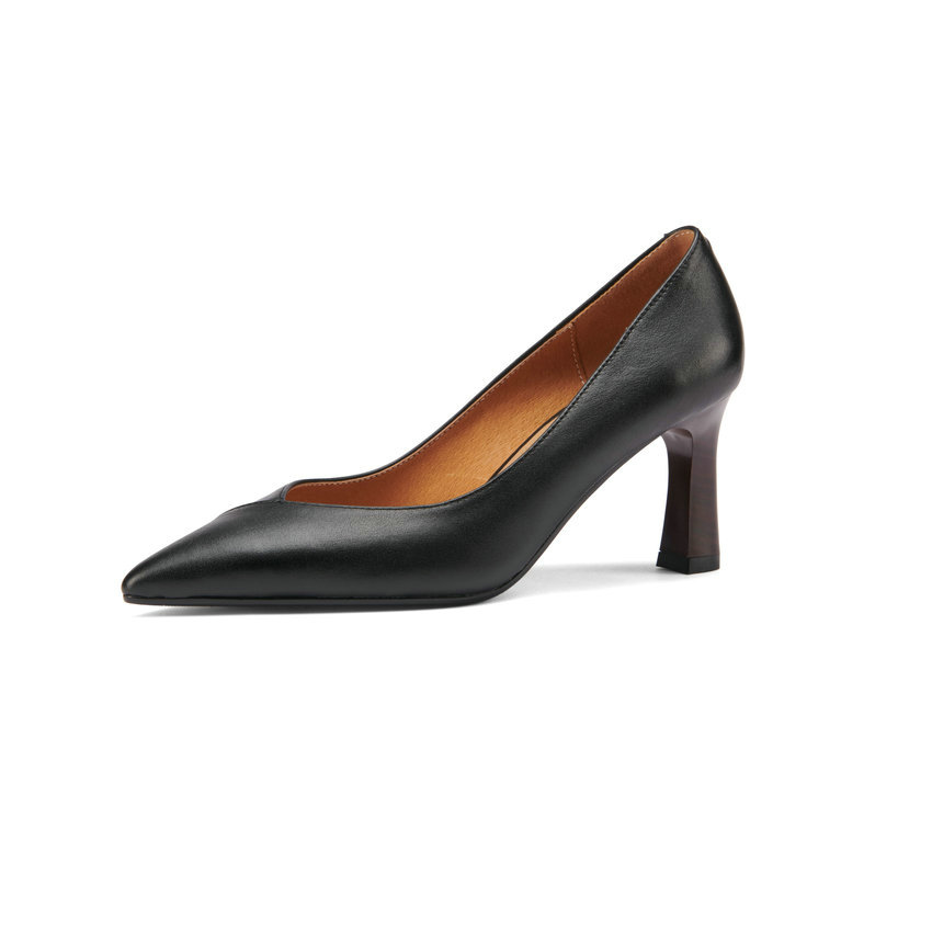 Camelia Women's Square High Heels Elegant Pumps