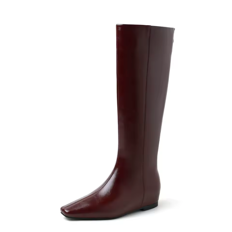 Camila Women's Leather Long  Boots