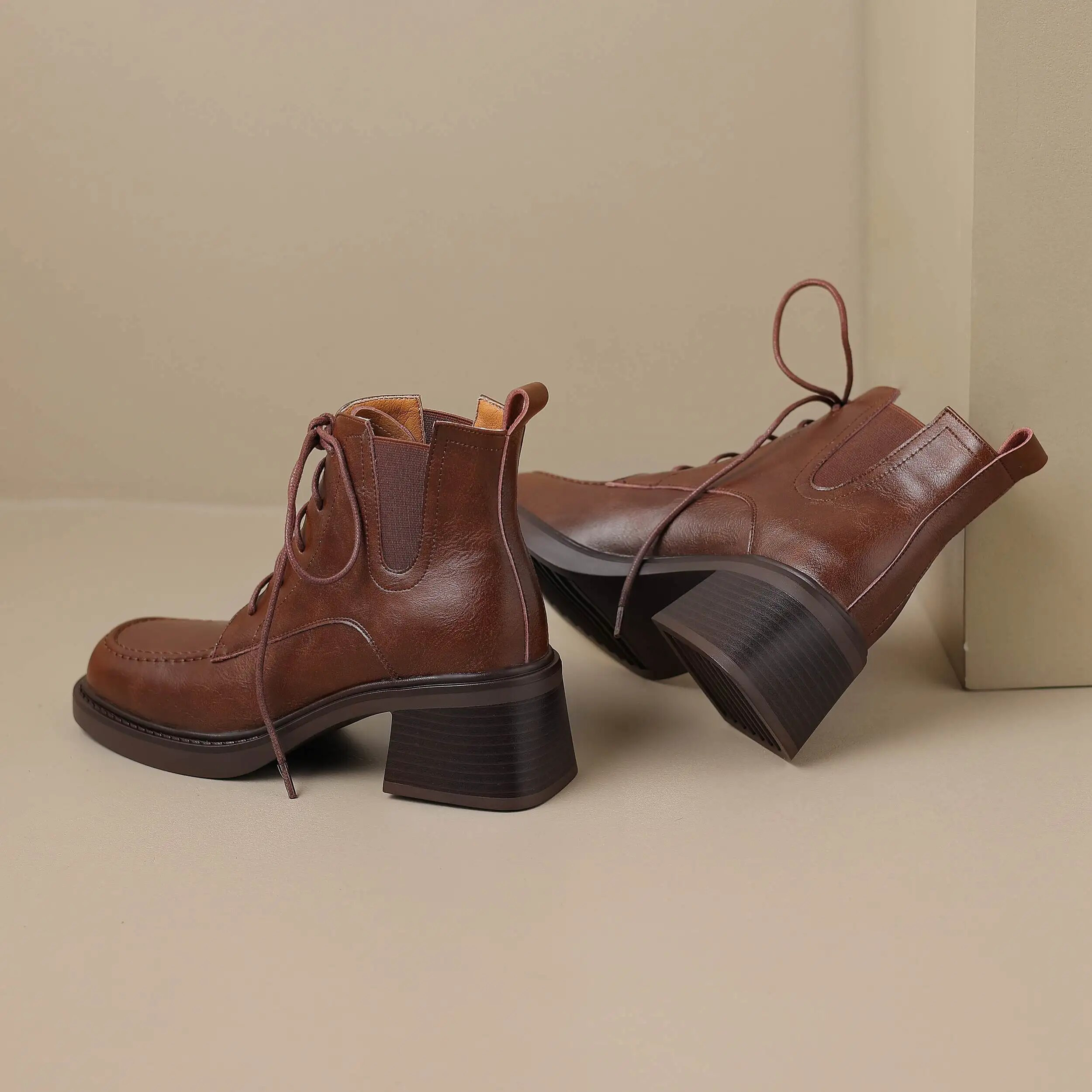 Celia Women's Western Leather Boots