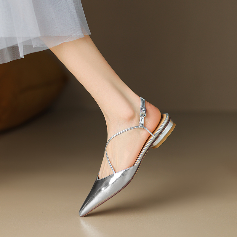 Clara Women's Slingbacks Pointed Toe Sandals