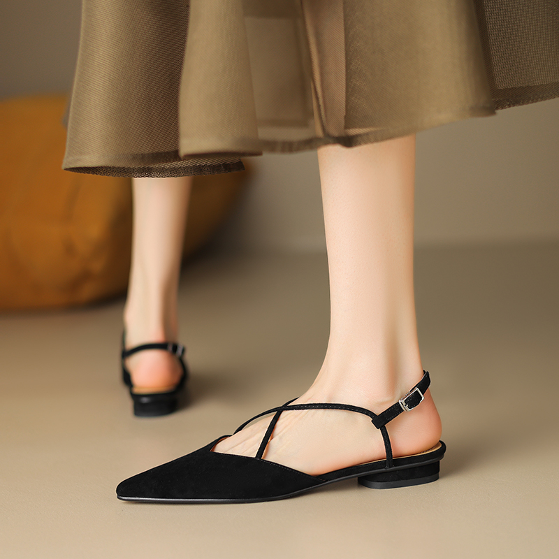 Clara Women's Slingbacks Pointed Toe Sandals