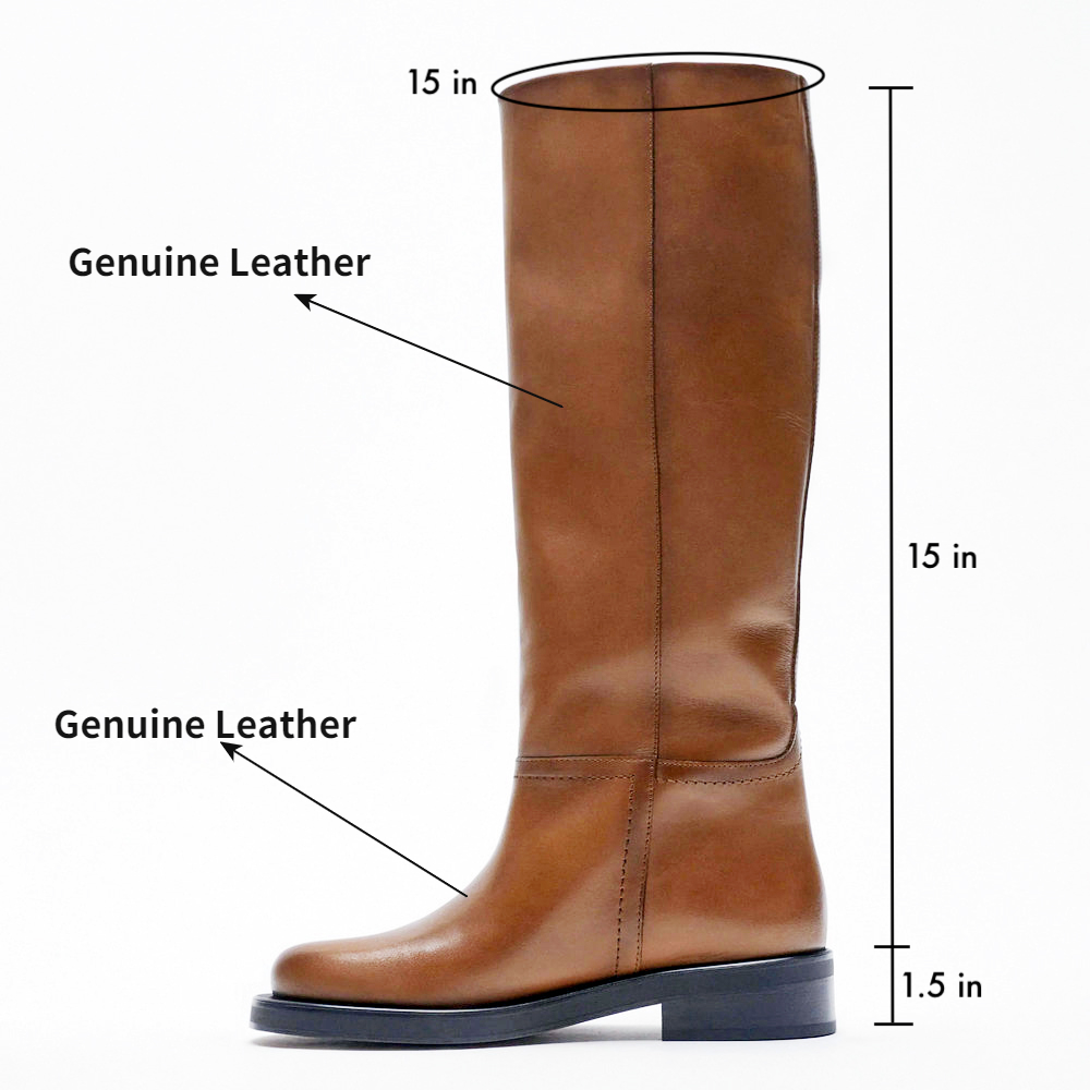 Concha Women's High Leather Boots
