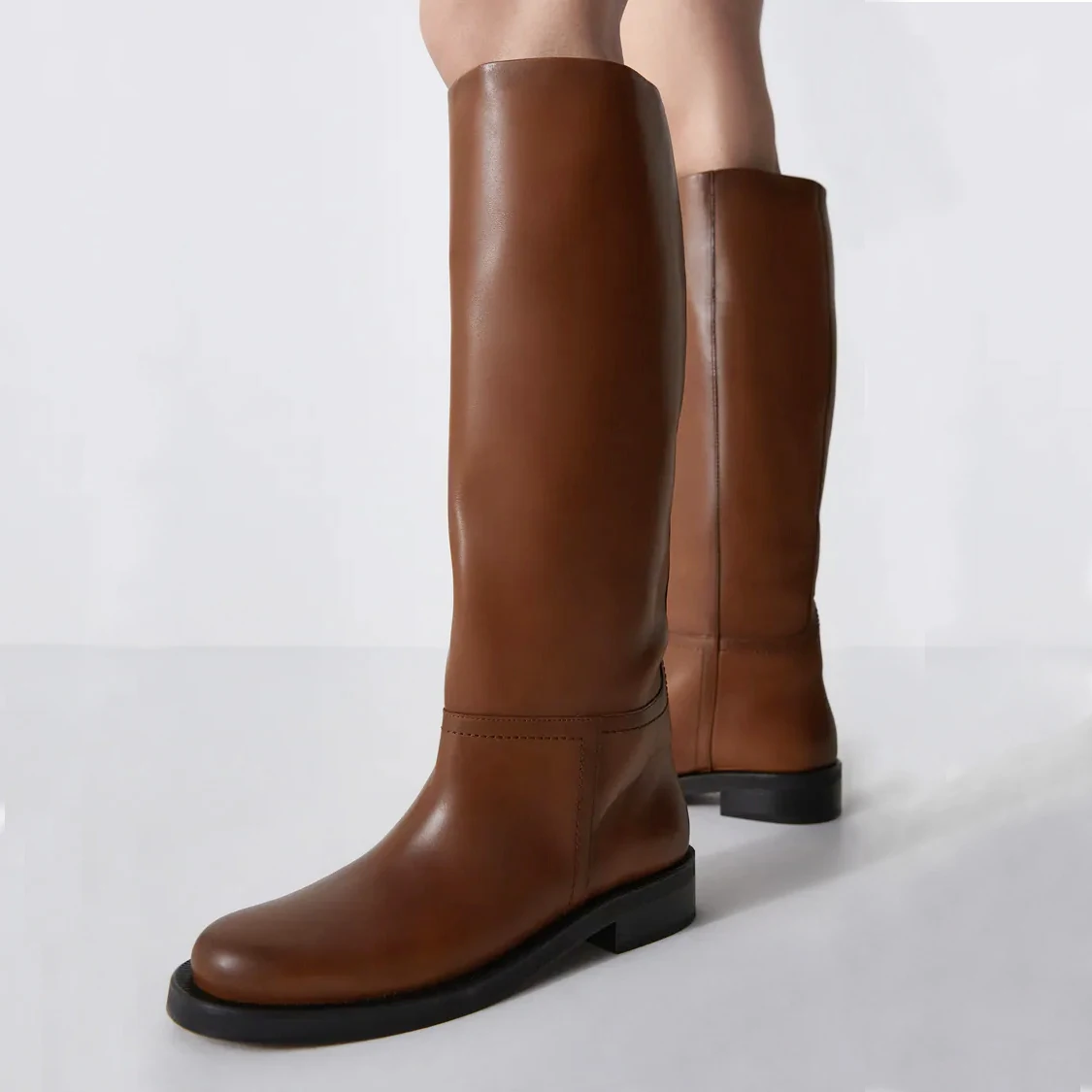 Concha Women's High Leather Boots