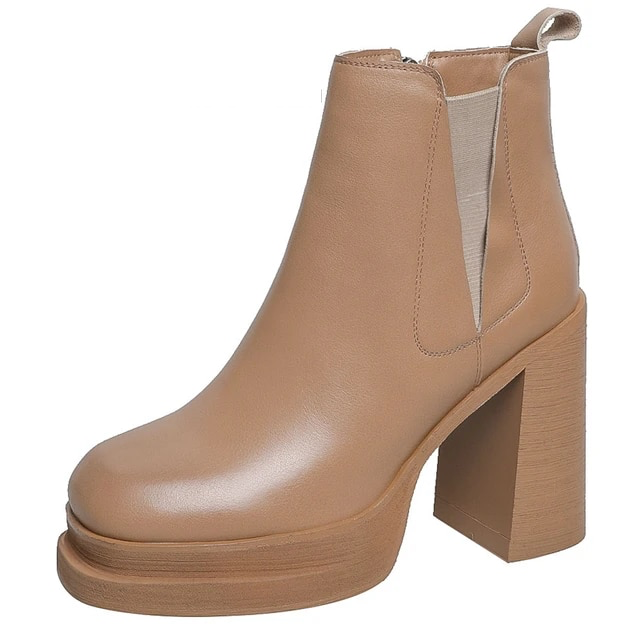 Cony Women's Square Toe Platform Boots