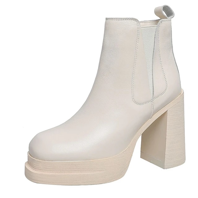 Cony Women's Square Toe Platform Boots