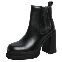 Cony Women's Square Toe Platform Boots