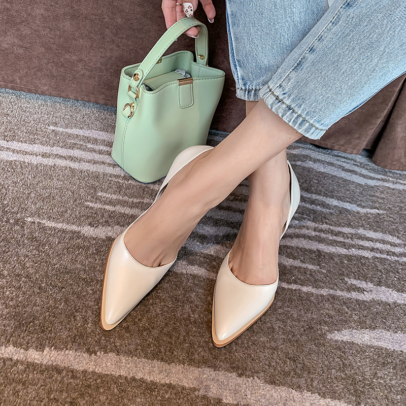 Coralia Women's High Heel Leather Pumps