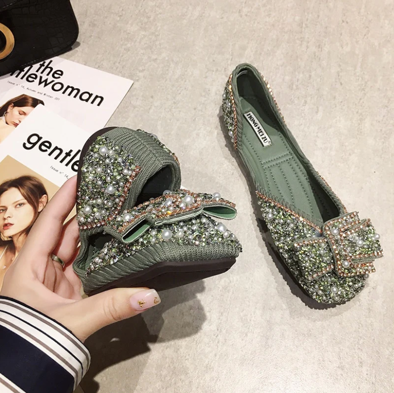 Cristal Women's Elegant Flat Shoes