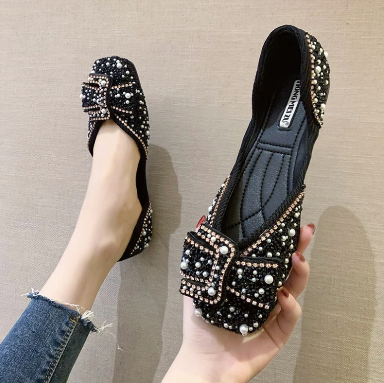 Cristal Women's Elegant Flat Shoes