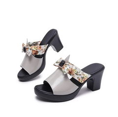 Cristina Women's Anti-Skid Heels Bowknot Sandals