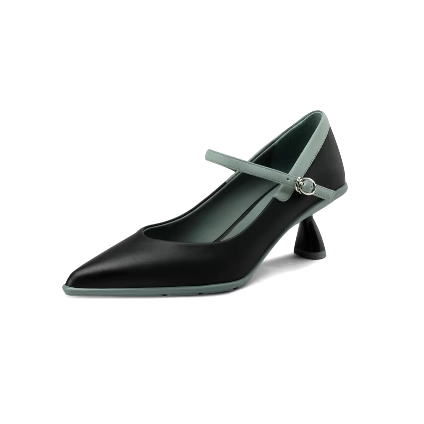 Delia Women's Leather Dress Pumps
