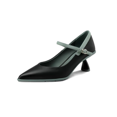 Delia Women's Leather Dress Pumps