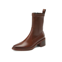 Doly Women's Autumn Mid Calf Boots