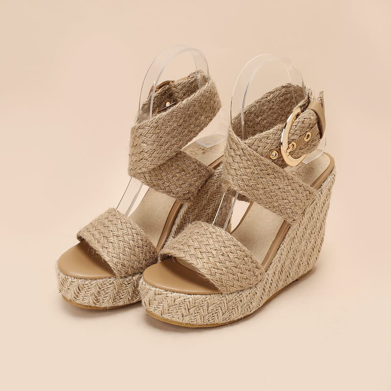 Doris Women's Wedges Hemp Sandals