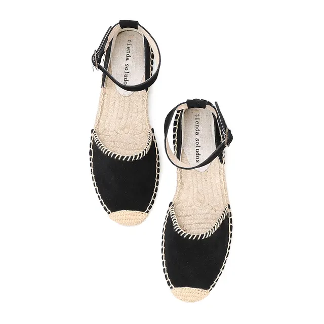 Elda Women's Ankle Strap Espadrilles Summer Sandals