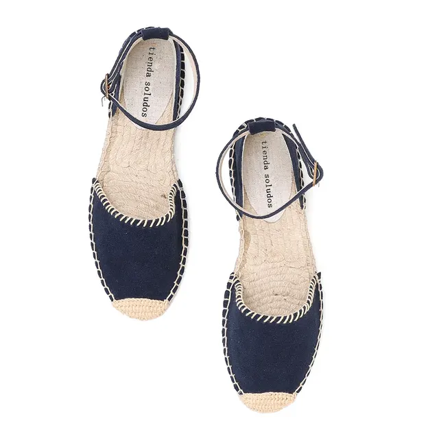 Elda Women's Ankle Strap Espadrilles Summer Sandals