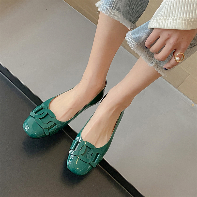 Eliana Women's Patent Leather Flat Shoes