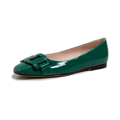Eliana Women's Patent Leather Flat Shoes