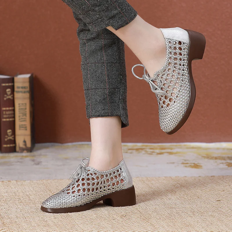 Eloisa Women's Casual Hollow Breathable Sandals