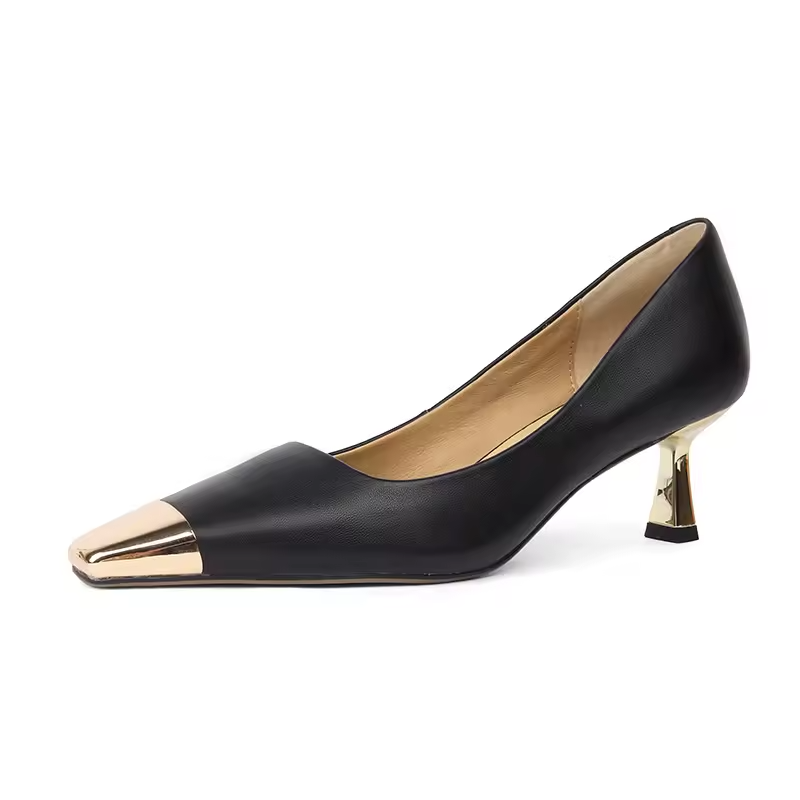 Eloisa Women's Metal Pointed Elegant Pumps