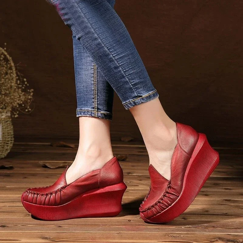 Eloisa Women's Soft Wedges Pumps