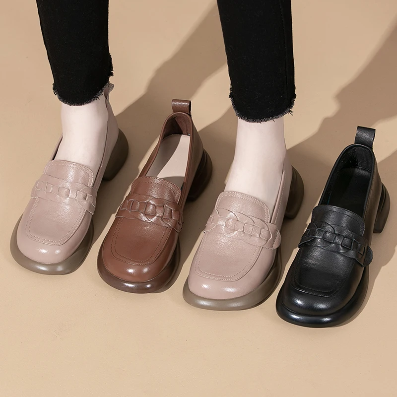 Elsa Women's Leather Loafers
