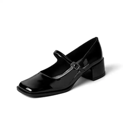 Elsy Women's Buckle Strap Elegant Pumps Shoes