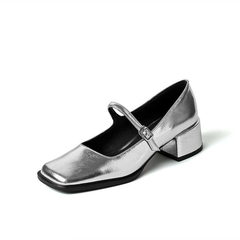 Elsy Women's Buckle Strap Elegant Pumps Shoes