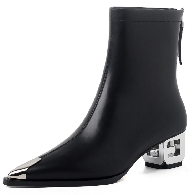 Esnevi Women's Pointed Toe Boots