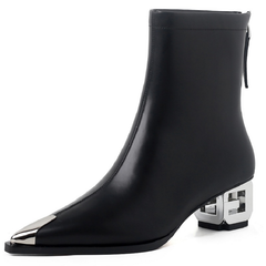 Esnevi Women's Pointed Toe Boots