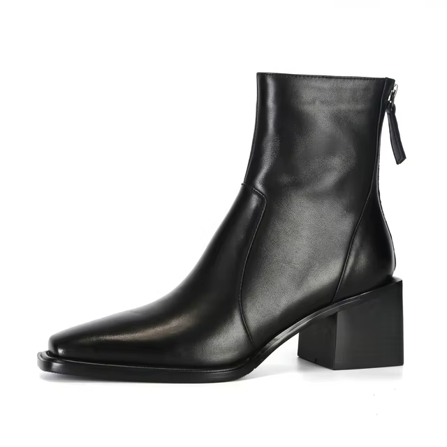Evelyn Women's Square Toe Ankle Boots