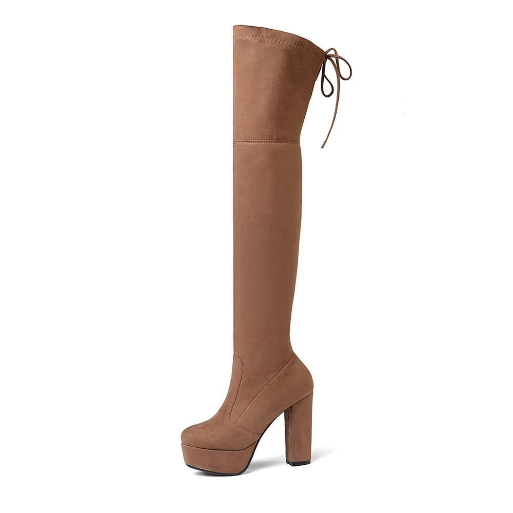 Fabiana Women's Platform Over the Knee Boots