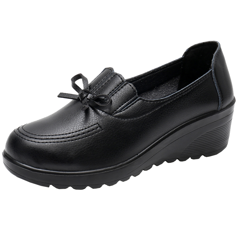 Fatima Women's Comfortable Wedge Heel Loafers
