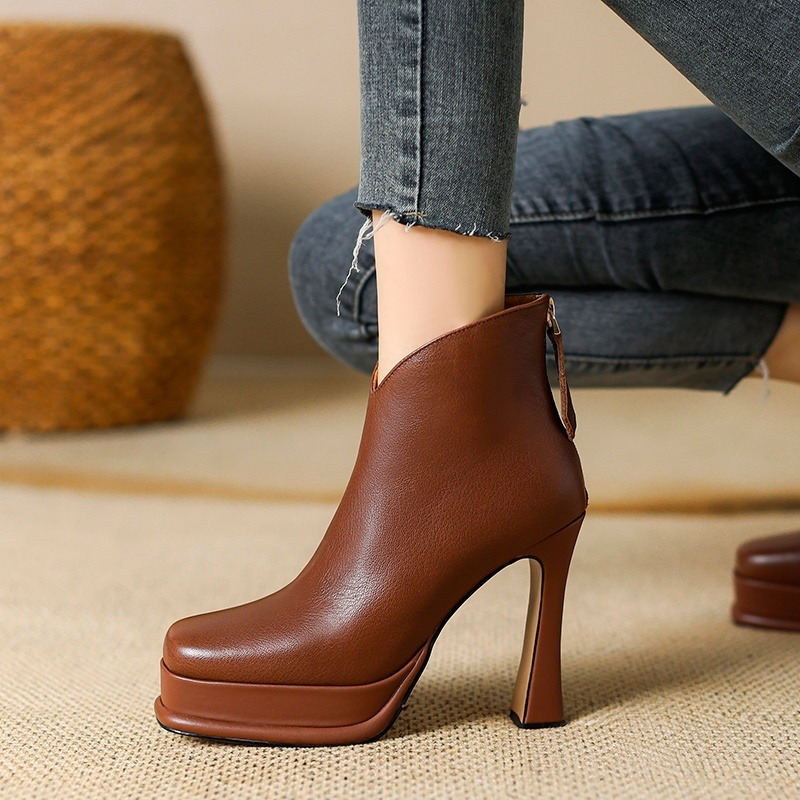 Fiona Women's Leather Ankle Boots