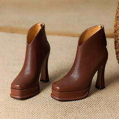 Fiona Women's Leather Ankle Boots
