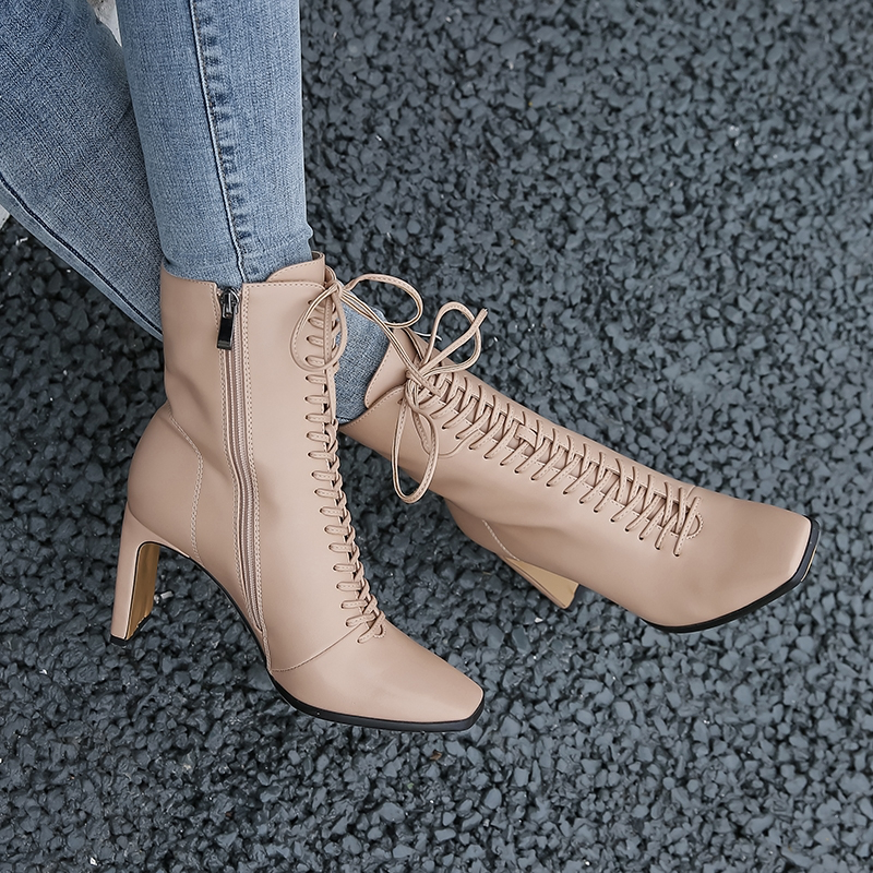 Flautera Women's Ankle Height Boots