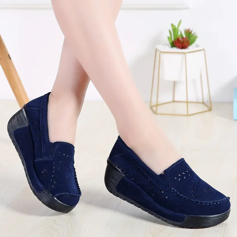 Flor Women's Soft Platform Shoes