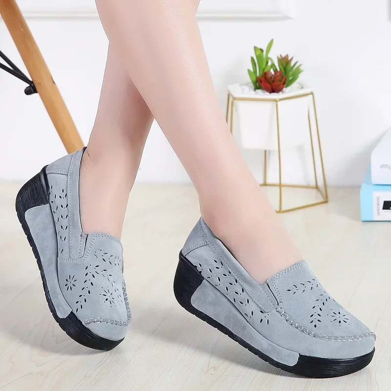 Flor Women's Soft Platform Shoes