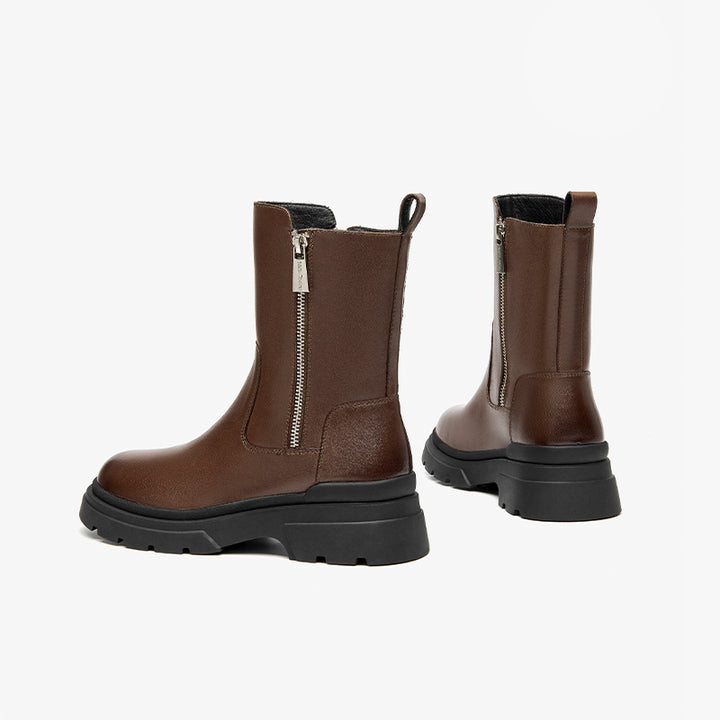 Galena Women's Platform Leather Boots