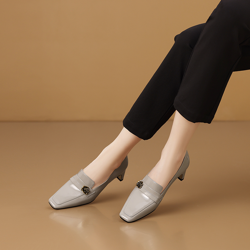 Gimena Women's Casual Square Toe Pumps
