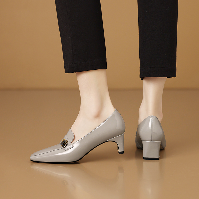 Gimena Women's Casual Square Toe Pumps