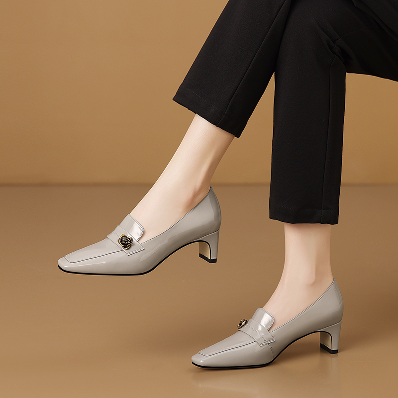 Gimena Women's Casual Square Toe Pumps