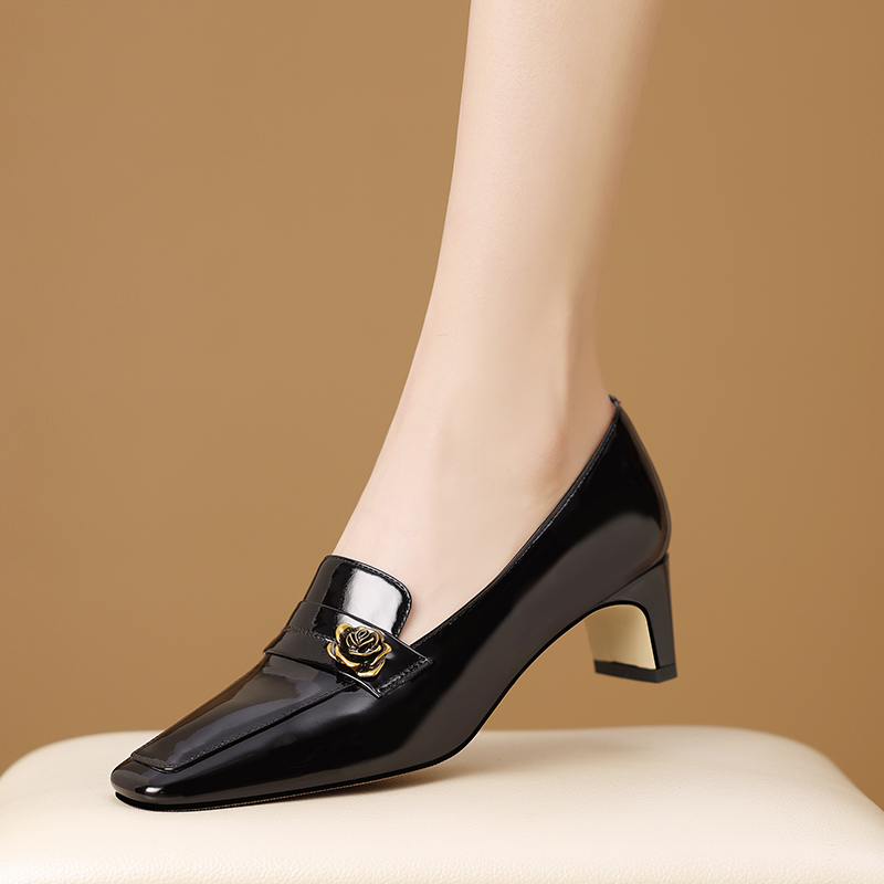Gimena Women's Casual Square Toe Pumps