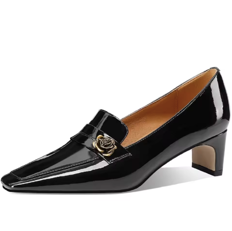 Gimena Women's Casual Square Toe Pumps