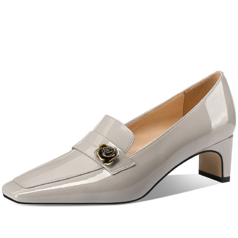 Gimena Women's Casual Square Toe Pumps