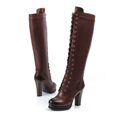 Giral Women's Platform High Heels Winter Boots