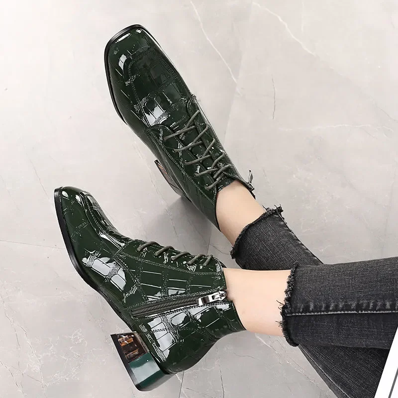 Hedy Women's Square Heel Boots