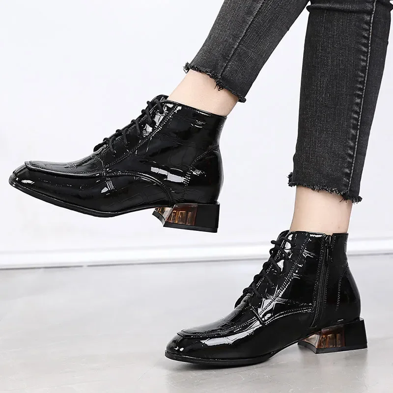 Hedy Women's Square Heel Boots