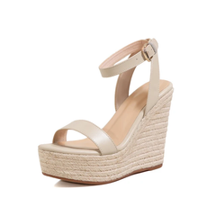 Herminia Women's Ankle Strap Wedges Sandals