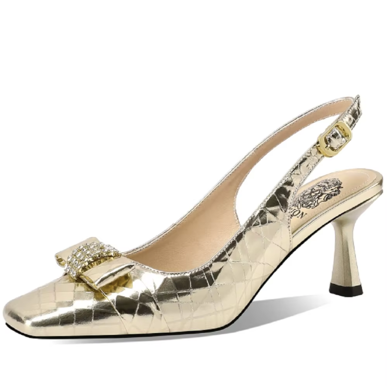 Herminia Women's Medium Heels Dress Leather Sandals